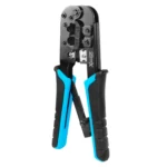 Alicate Para Crimpar Conector RJ45/11 com Catraca e Decapador