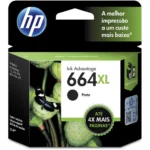 Cartucho Original HP 664XL Preto