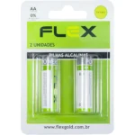 Pilhas Alcalinas AA C/2 Flex