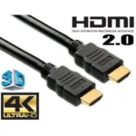 Cabo De Vídeo HDMI V2 4K, Alta Definição
