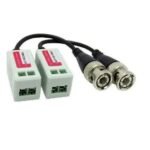 Video Balun Passivo BNC Macho 2 Unidades