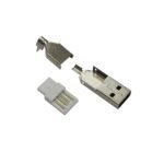 Conector USB A Macho, Com 10 unidades