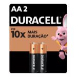 Pilhas Alcalina AA C/2 Duracell