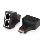 Adaptador Hdmi 3d Extensor 30m Rj45 Cat5/6