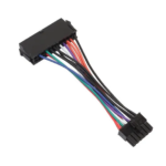 Cabo Adaptador ATX Fonte 24 pinos para 12 Pinos, 10cm