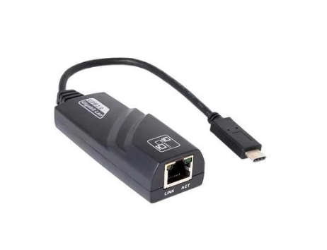 Adaptador USB-C para RJ45, 10/1000 Mbps