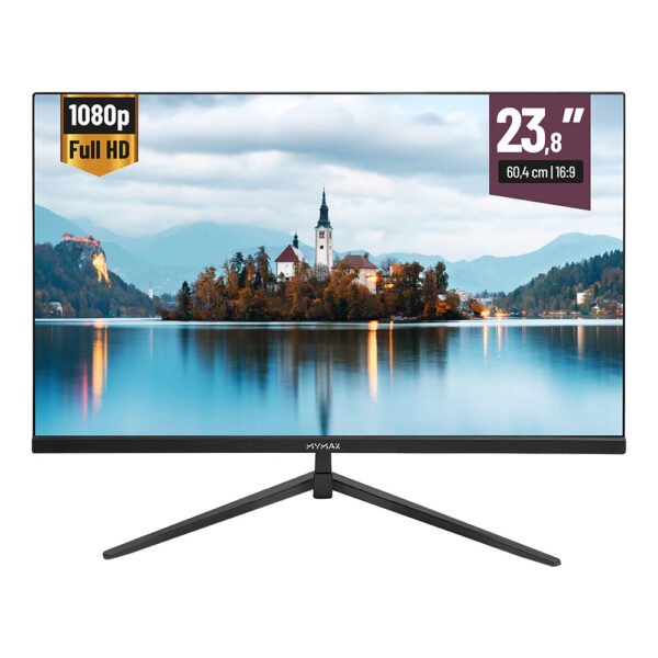 Monitor 23,8 Full HD LED 75Hz HDMI VGA Bivolt Sem Borda Mymax