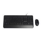 Kit Teclado e Mouse Com Fio Kt-200bk C3Tech