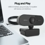 Webcam USB, com Microfone, Full HD1080P - Imagem 4