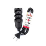 Extensão Elétrica 2p+t 0,75mm 3 metros Megatron