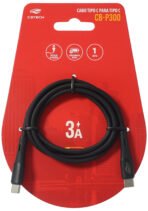 Cabo USB Dados C/C 1 metro Cb-p300bk C3tech - Imagem 2