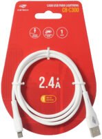 Cabo USB de Dados para Tipo C, 1 metro Cb-C300wh C3tech - Imagem 2