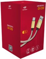 Cabo USB de Dados para Tipo C, 1 metro Cb-C200gd C3tech - Imagem 4