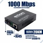 Conversor Mídia Gigabit A/b Fibra - Imagem 3