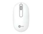 Mouse Sem fio Recarregável Ws207 Branco Lecoo