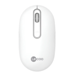 Mouse Sem fio Recarregável Ws207 Branco Lecoo
