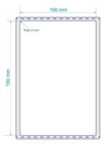 Rolo Etiqueta Térmica 100x150 It-p200 Com 4 unidades - Imagem 2