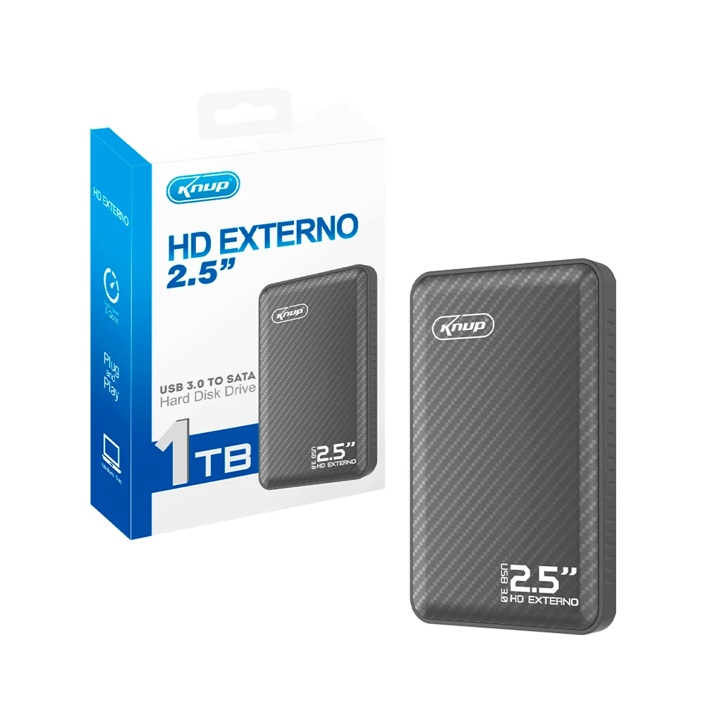 5963 HD Externo 1TB USB 3.0 Kp-hd807 Knup - Imagem 1