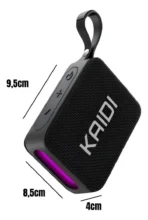 Caixa de Som RGB Bluetooth Knc826 Kaidi - Imagem 3