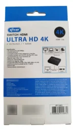 Switch HDMI 3 Portas 4K Ultra HD Kp-3465 Knup - Imagem 6