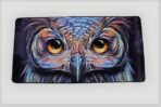 Mouse Pad Gamer Coruja 70x35cm Borda Costurada MP-7035C Exbom - Imagem 2