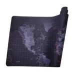 Mouse Pad Gamer Mapa Mundi 70x35cm Borda Costurada MP-7035C Exbom