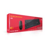 Kit Teclado e Mouse Sem Fio Preto K-w20bk - C3Tech - Imagem 2