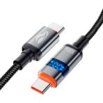 Cabo USB C para USB C 1 metro com Tela Cb-p400gy C3tech - Imagem 2