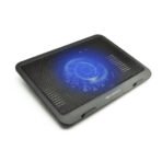 Base Cooler para Notebook C3Tech NBC-11BK Preto - Cooler 140mm LED Azul com USB Extra