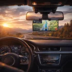 Suporte para Celular Automotivo de Espelho Retrovisor Rotação 270° XC-SP-23 Xcell - Imagem 2