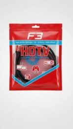 Cabo HDMI 2.0 4K Ultra HD 1.5m - Tripla Blindagem e Alta Velocidade - Imagem 3
